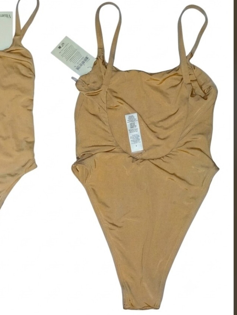Vitamin A Jenna One Piece Swimsuit, Sand - Picture 4 of 8